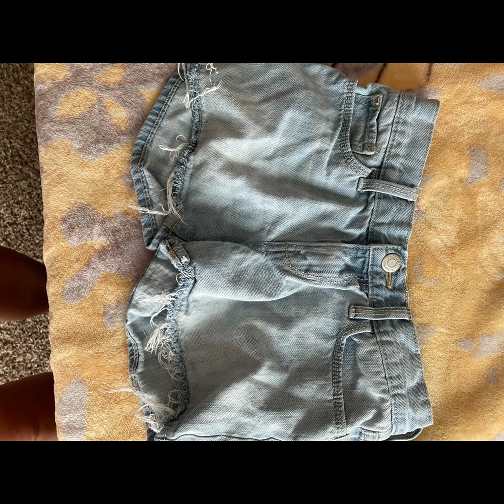 Jean cut off shorts